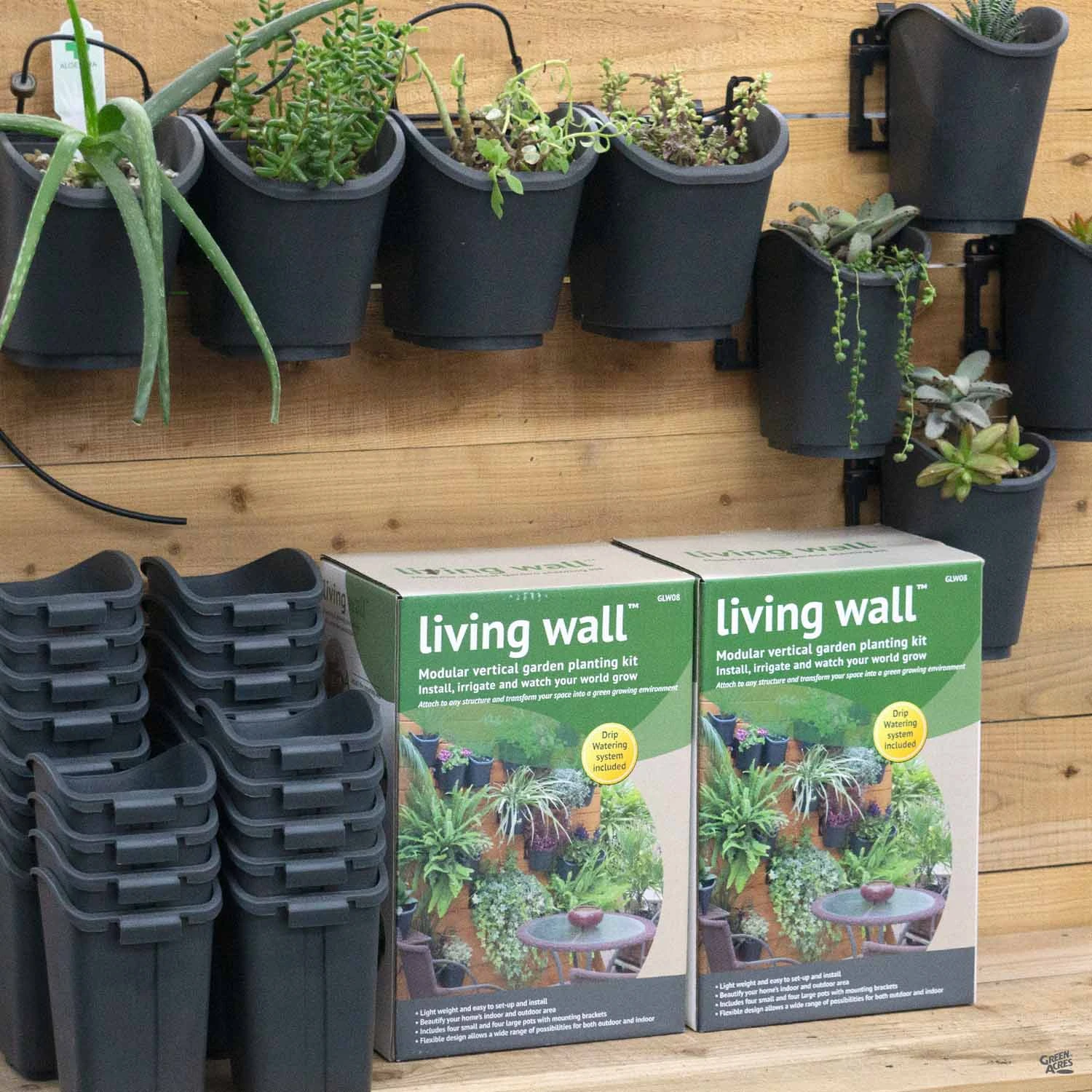 Living Wall Vertical Garden Kit 1 Living Wall Vertical Garden Kit