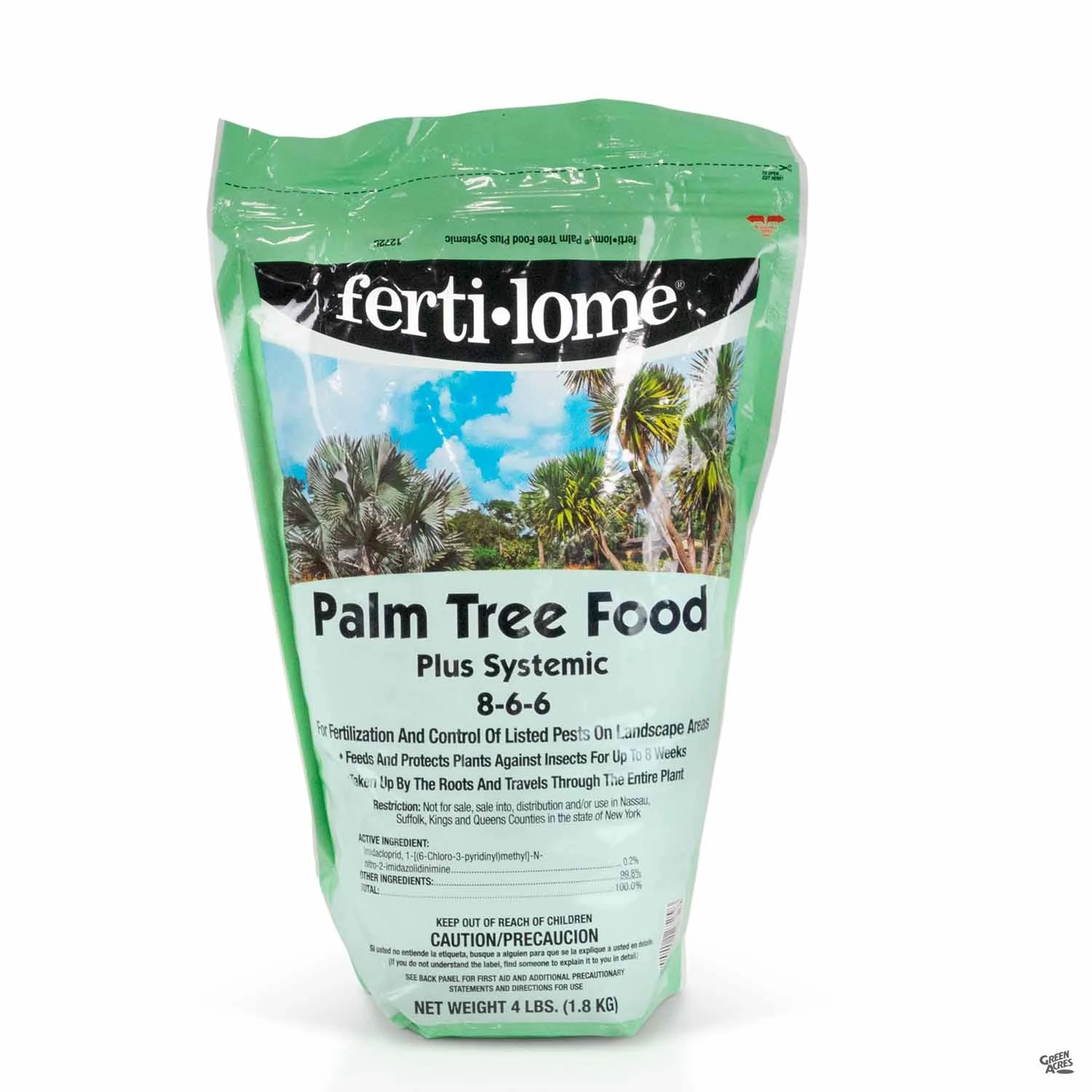 Ferti•lome® Palm Tree Food Plus Systemic 1 Ferti•lome® Palm Tree Food Plus Systemic