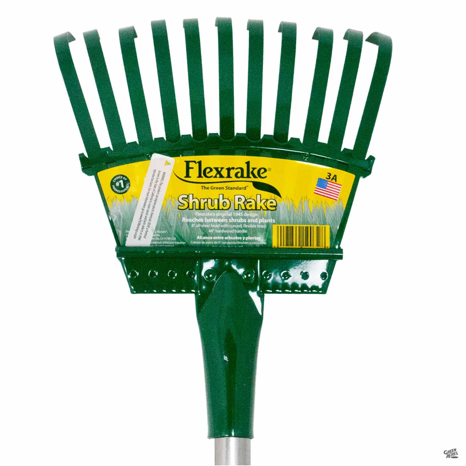 Flexrake® Shrub Rake 8" 2 Flexrake® Shrub Rake 8" - Image 2