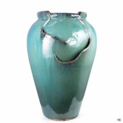 Tea Garden Fountain -Fresh Tree Shop Pottery PacHome TeaGardenFountain GreenAndDark 21x32 dddd81ff 4045 43ce 80b7 27eec1f4d928