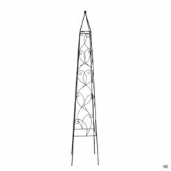 Wisteria Obelisk 6 Wisteria Obelisk -Fresh Tree Shop Trellises BCI WisteriaObelisk 48in